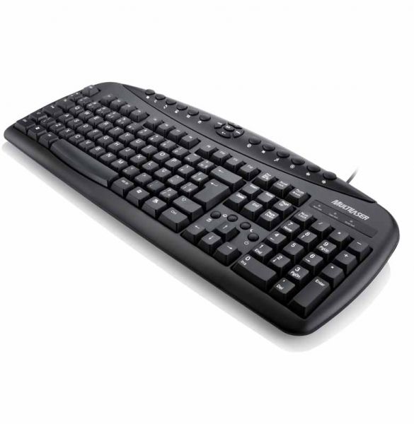 TEC. ABNT USB MULTIMIDIA PRETO TC081  UN  MULTILASER